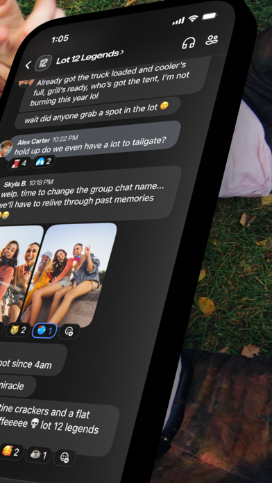 Скриншот GroupMe 2